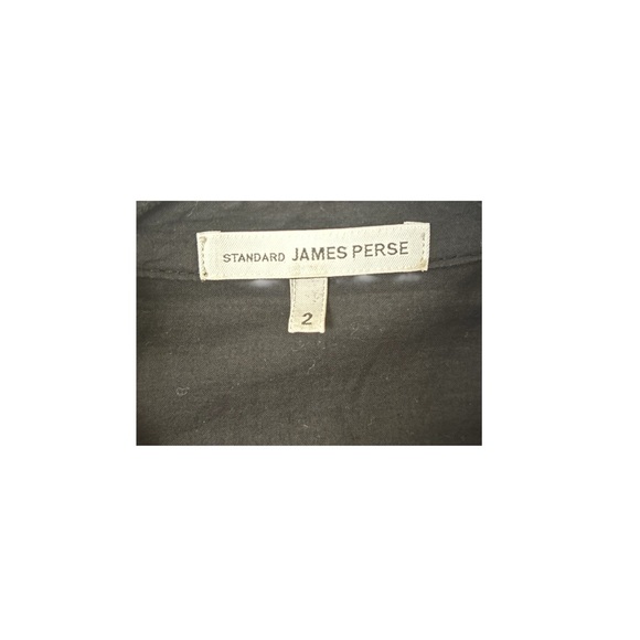 James Perse Contrast Panel Button Down Shirt - Picture 4 of 4